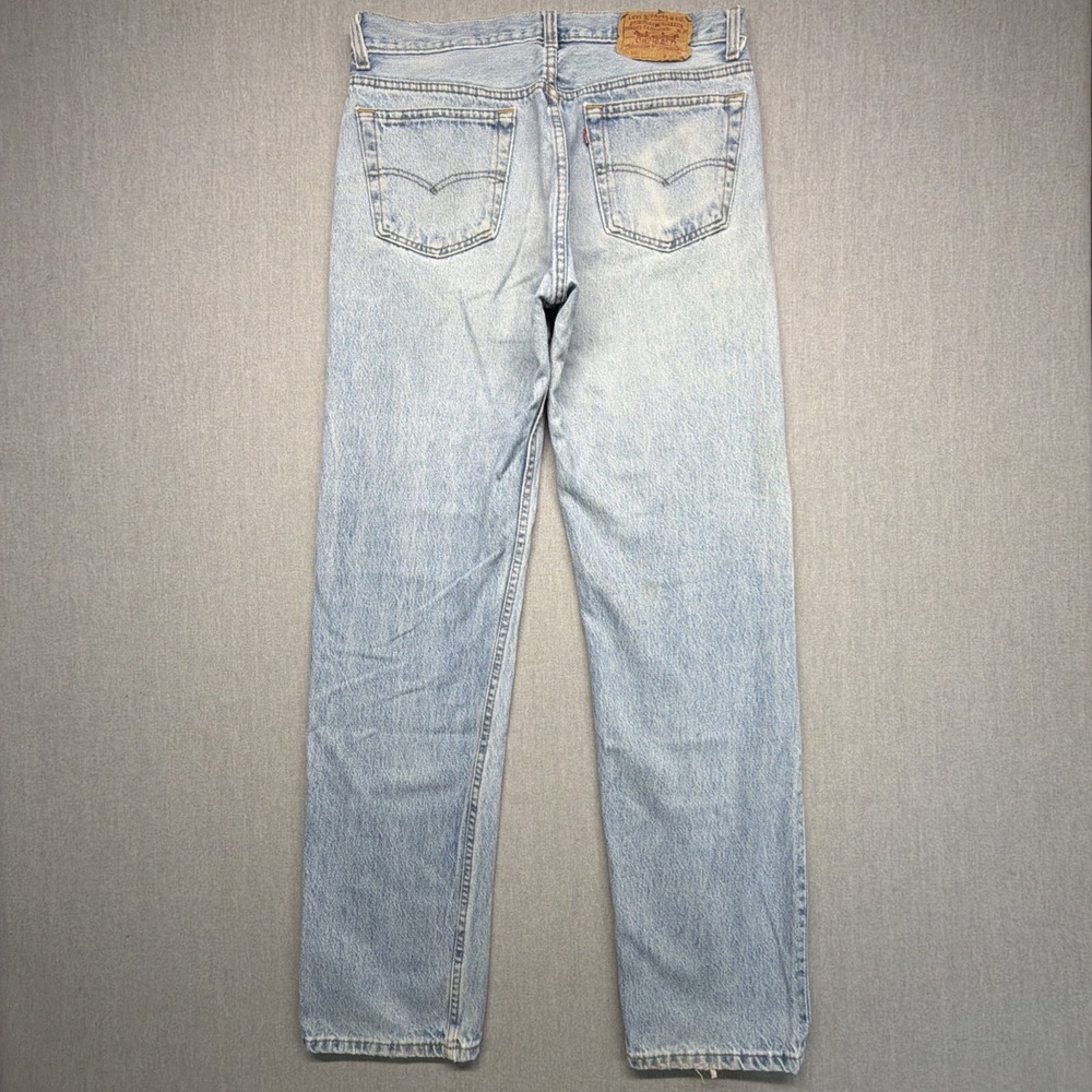 VTG Levis 501 Jeans Made In USA Button Fly Mens 34x34 (Fits 32x32) 80s
